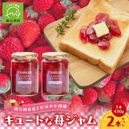 キュートな苺ジャム430g×2本【1186206】