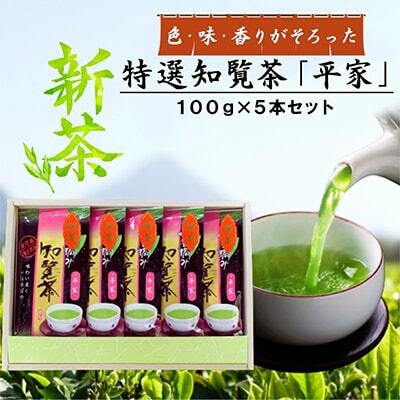 2026年産新茶平家計500g