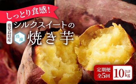 [定期便全5回]しっとり食感!シルクスイートの焼き芋2kg