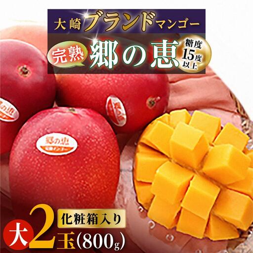 大崎完熟マンゴー「郷の恵（さとのめぐみ）」（大）