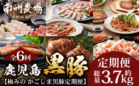 [全6回]極みの かごしま黒豚 定期便