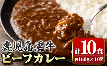 【A91018】鹿児島黒牛ビーフカレー 10パックセット