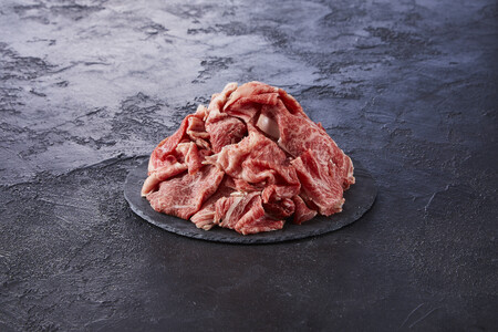 [屋久島牛]黒毛和牛赤身・霜降りミックス切落し 500g