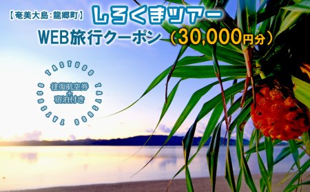 [奄美大島:龍郷町]しろくまツアーで利用可能なWEB旅行クーポン(30000円分)