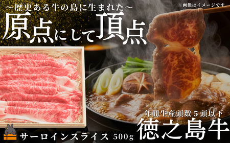 南原(はいばる)牧場 幻の徳之島牛 サーロインスライス 500g ( 厳選 ロース プレミアム 高品質 鹿児島黒毛和牛 黒毛和牛 牛肉 万能 料理 徳之島 奄美 鹿児島 すき焼き しゃぶしゃぶ 和牛ギャング )