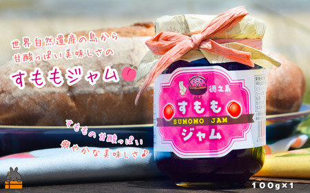 徳之島産すもも使用!低糖度の徳之島すももジャム(100g) ( すもも 完熟 ジャム パン 果物 フルーツ 徳之島 奄美 鹿児島 キッチンこころ )