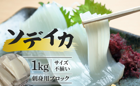 【 サイズ不揃い 】 ソデイカ ・ 刺身用ブロック 1kg/ 沖永良部島特産 W009-055u イカ 烏賊 海産物 海鮮 甲殻類 魚介 ぷりぷり 美味しい 甘い 新鮮 おいしい 天然 沖永良部島 お刺身 天ぷら イカ焼き 鹿児島県 まるとよ農産 ふるさと納税 鹿児島県 和泊町 おすすめ ランキング プレゼント ギフト