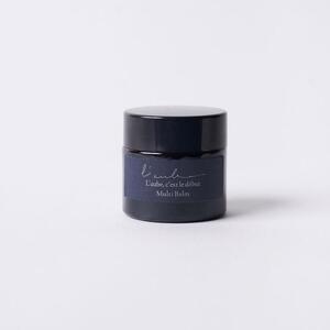 L’aube ネイル＆リップバーム 「ヨモギ」 8g ゴールデンオーガニックホホバオイル 日本産ミツロウ フランス産ラベンダー精油 よもぎ葉エキス 使用