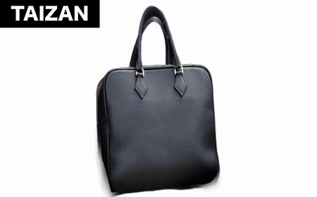 ビジネスバッグ 高級 完全ハンドメイド Business Bag - Black -  TAIZAN