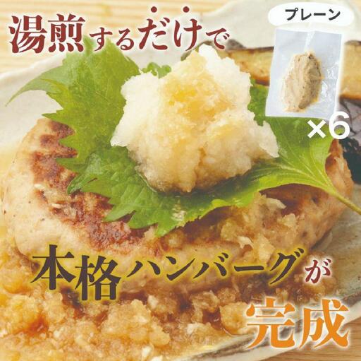 南ぬ豚焼成ハンバーグ 100g×6個