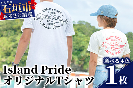 EDISG Tシャツ Island Pride[カラー:チャコール][サイズ:Lサイズ]KB-67-1