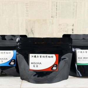 [自家焙煎]ブルマンブレンド・モカ・グァテマラの3種セット コーヒー コーヒー コーヒー コーヒー コーヒー