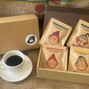 沖縄市キャラクターコーヒードリップバッグ10g×4種セット (各4P/計16P) コーヒー コーヒー コーヒー コーヒー コーヒー
