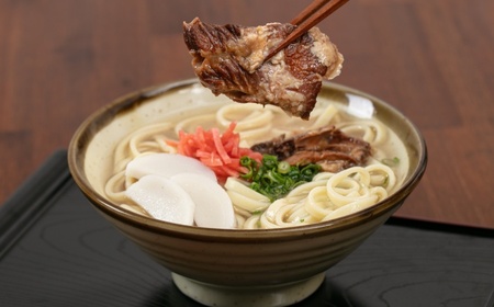 ソーキそば (生めん / スープ付き2食) 沖縄そば沖縄そば沖縄そば 沖縄市 / 有限会社アワセそば [BCAY002]