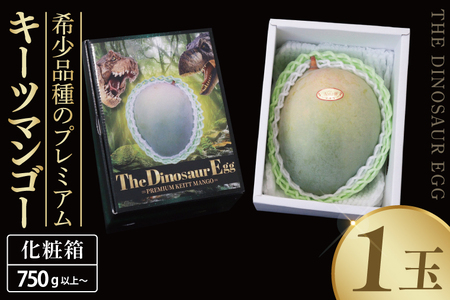 [2026年8月より順次発送][THE Dinosaur Egg]プレミアムキーツマンゴー 1玉(約750g以上)