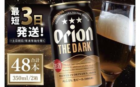 オリオンビール ザ・ダーク 350ml × 48缶 (DQ017)