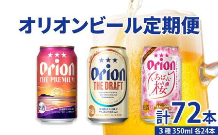 [年3回]オリオンビール 気軽に楽しむ!定期便