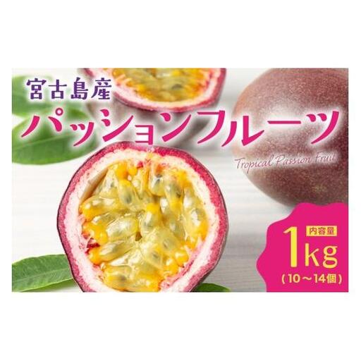 JJ008[先行予約 2025年夏発送]エキゾチックな味わい!宮古島産パッションフルーツ(1kg)