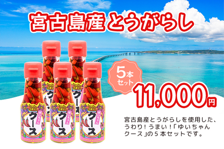DQ042　うわり！うまい！「ゆいちゃんクース」5本セット