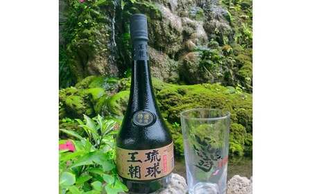 多良川 琉球王朝 特選古酒/720ml(30度) グラスセット