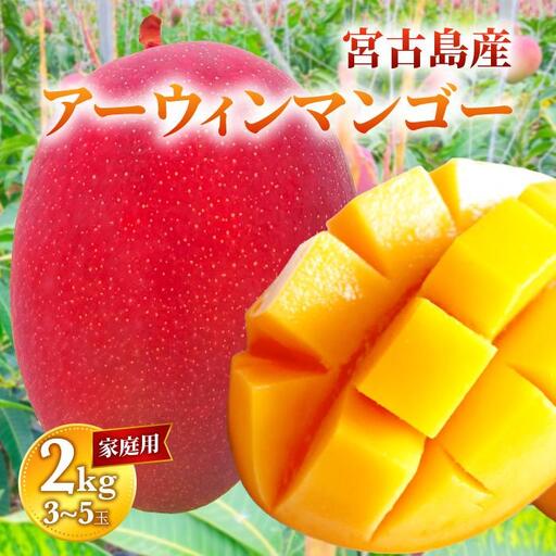 【家庭用】宮古島産マンゴー2kg ＜リトルグローブ＞（LT004）