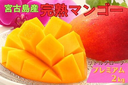 [プレミアム]宮古島産マンゴー2kg [リトルグローブ]