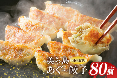 「美ら島あぐ〜Ⓡ」餃子 80個(20個入×4P)