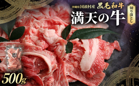 やんばるの自然が育んだ「黒毛和牛 経産牛」切り落とし 500g×1パック[配送不可地域:離島]