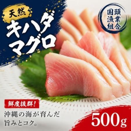 [沖縄県産]天然キハダマグロ 500g_マグロ_[配送不可地域:離島]
