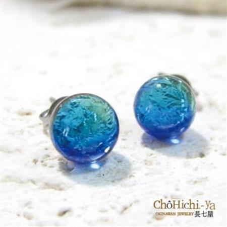 長七屋のケラマブルーピアス KP-1 証明書付き