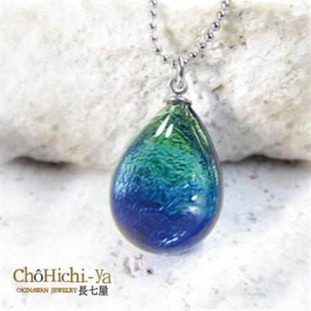 長七屋のケラマブルーネックレス KN-4 証明書付き