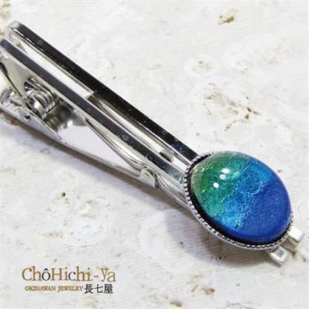 長七屋のケラマブルーネクタイピン K-tiepin 証明書付き