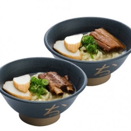 復刻版!元祖大東そば 本ソーキそば&三枚肉そば食べ比べセット 4食セット[配送不可地域:離島]