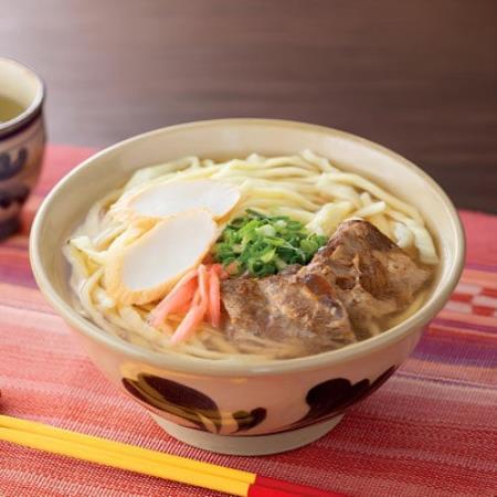 沖縄そば 三枚肉とソーキ肉付き 欲張り4人前セット