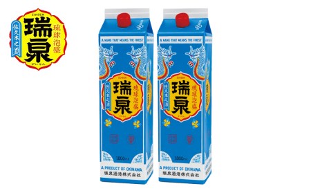 【琉球泡盛】瑞泉酒造 30％「瑞泉」1升紙パック×2