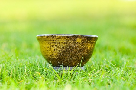 3262.茶碗(黄色)