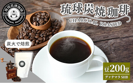 [完全受注焙煎]琉球炭焼珈琲 「グァテマラ SHB」 200g