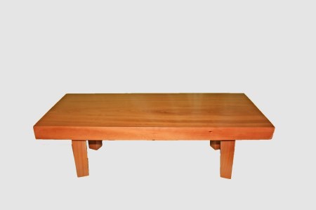 [56]座卓(テーブル)カツラ・一枚天板[厚さ約6.5cm]
