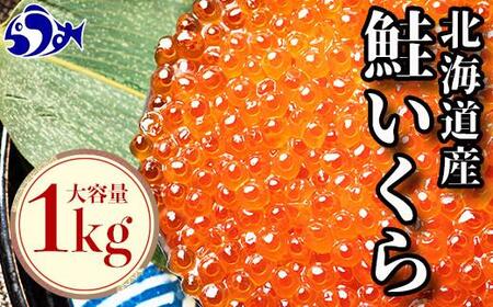 国産 いくら 1kg 鮭卵 醤油漬け 北海道産 (250g×4パック) 小分けパック イクラ 海鮮丼 ギフト 贈り物 魚介類 魚介 北海道 海産物 鮭 シャケ しゃけ 数量限定 生産者 支援 応援