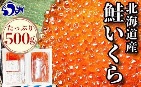 [10月発送]北海道産 いくら(鮭卵)醤油漬け 大容量500g(250g×2パック) 国産 小分けパック イクラ 海鮮丼 ギフト 贈り物 魚介類 魚介 海産物 鮭 シャケ しゃけ 生産者 支援 応援