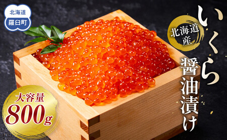 [10月発送]北海道産 いくら(鮭卵)醤油漬け 大容量400g×2個(200g×4パック) 国産 小分けパック イクラ 海鮮丼 ギフト 贈り物 魚介類 魚介 海産物 鮭 シャケ しゃけ 生産者 支援 応援 いくら 