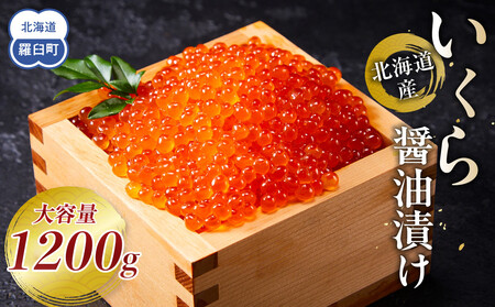 [10月発送]北海道産 いくら(鮭卵)醤油漬け 大容量400g×3個(200g×6パック)国産 小分けパック イクラ 海鮮丼 ギフト 贈り物 魚介類 魚介 海産物 鮭 シャケ しゃけ 生産者 支援 応援 いくら 