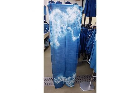 あおもり藍工房のストール(柄指定なし)_装飾品・工芸品 ショール・ストール 服飾小物 _