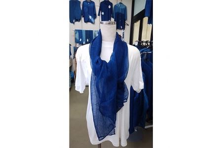 あおもり藍工房のストール(無地)_装飾品・工芸品 ショール・ストール 服飾小物 _【1073756】