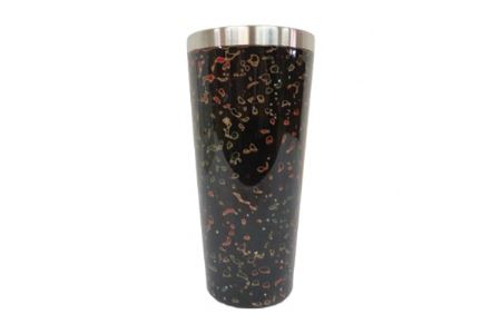 津軽塗螺鈿タンブラー(黒)中型[刑務作業製品]_雑貨・日用品 タンブラー 食器 _