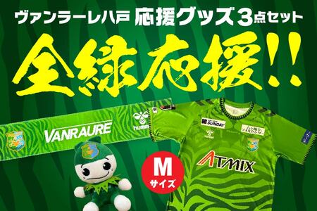 VANRAURE[Mサイズ]ヴァンラーレ八戸 応援グッズ 3点セット 青森県 八戸市