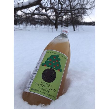 飲むりんご!青森県産りんごジュース オリジナルブレンド 1L瓶×6本入 天然果汁100%