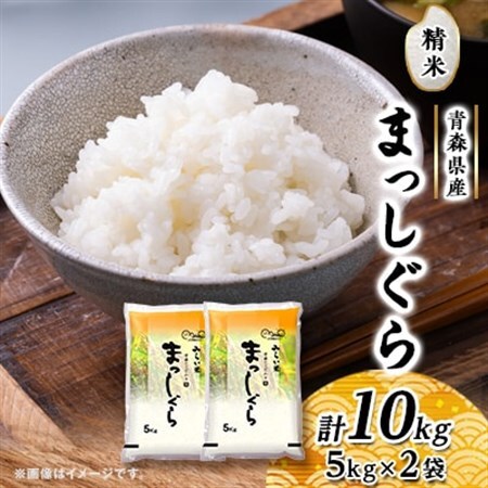 まっしぐら　精米5kg×2袋_ 精米 米 _【配送不可地域：離島・沖縄県】【1135488】