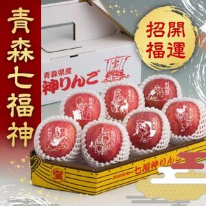 【令和7年産・先行予約】縁起の良い七福神をお届けします!【青森県産七福神りんご　サンふじ】_果物・フルーツ りんご  リンゴ 林檎_【配送不可地域：離島】【1405715】