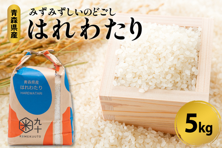 はれわたり 5kg 特A 令和5年産米 精米 一等米 特A米 青森県産米 [五所川原市 白米お米晴れ渡り晴れわたりハレワタリはれわたり]